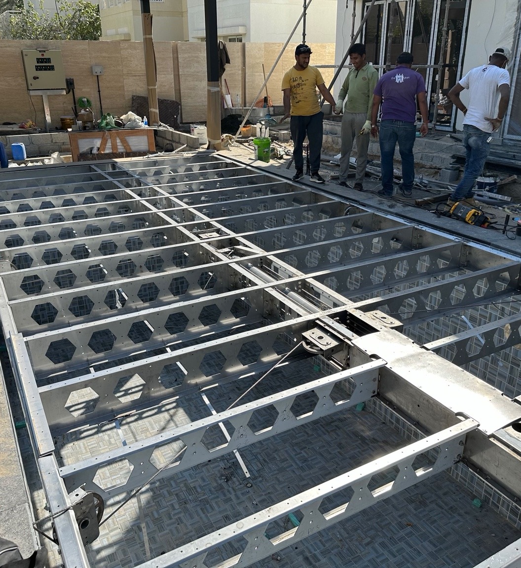 2. Structure installed